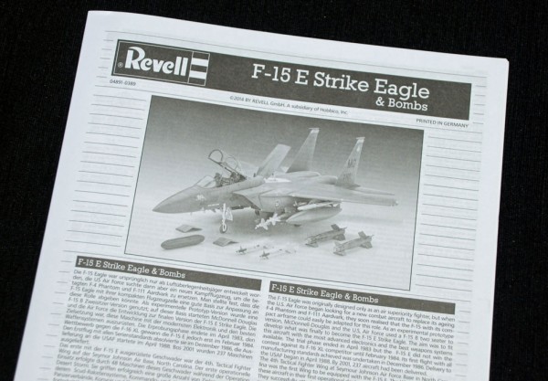 25 HN Ac Revell F15E Strike Eagle 1 48 Scale Modelling Now