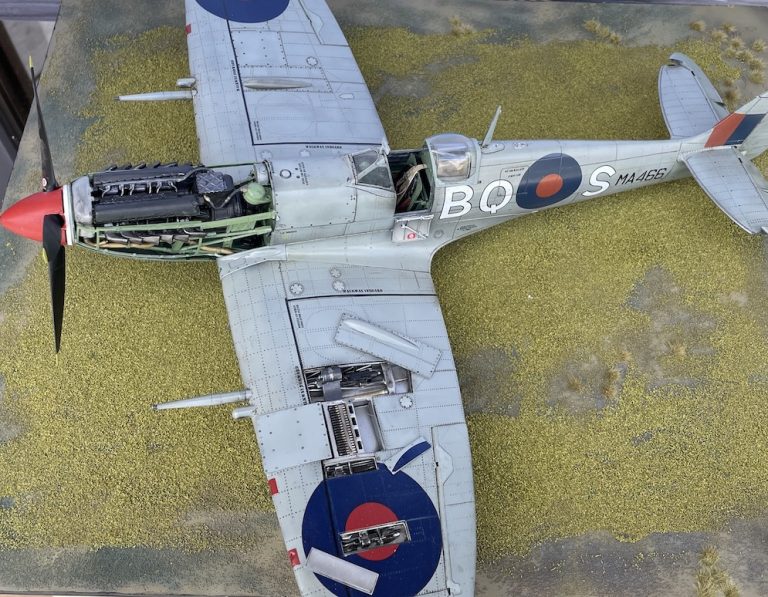 Sg Ac Supermarine Spitfire Mk Ixc By Les Venus Scale Modelling Now