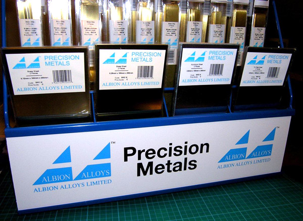 Precision Metals - tubing strip rod plate rack