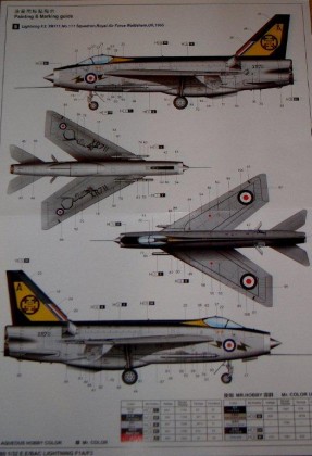 good colour decal guide for 111 and 56 Sqns