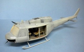 26.BN-Ac-Academy- UH-1D Huey 1.35 scale - Part 2 - Scale Modelling Now