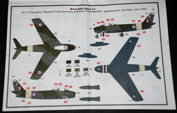 Airfix Canadair Sabre F.4/N.A. F-86E-M 1:72 - Scale Modelling Now