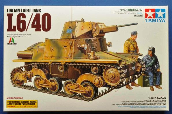 Tamiya L6/40 Italian Light Tank 1:35