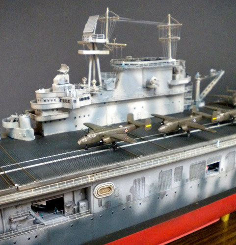 Trumpeter U.S.S. Aircraft Carrier CV-8 Hornet 1:350 - Scale Modelling Now