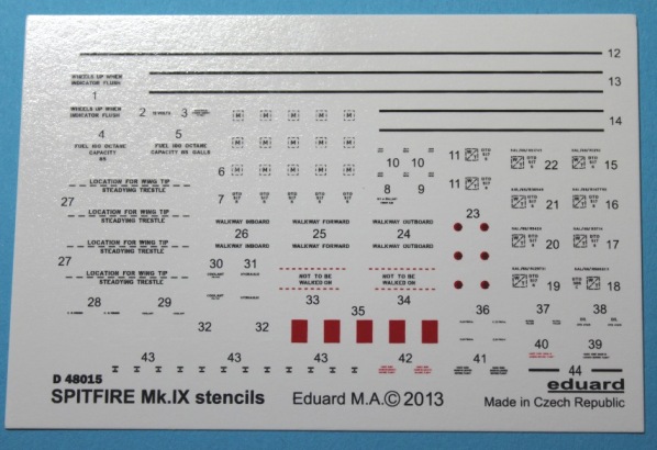 27a HN Ac Eduard Spitfire MkIXc Late  1.48