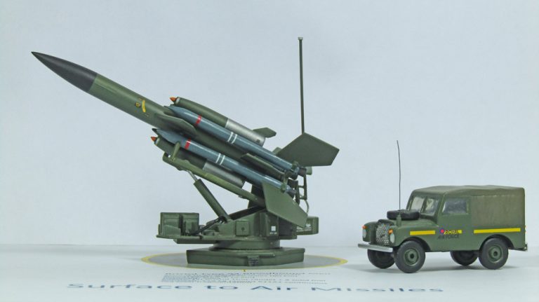 3 SG-Ac-Bloodhound Missile And Land Rover By Mick Stephen - Scale ...