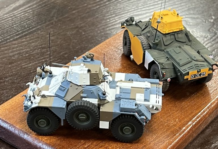 4 SG-Ar-Ferret Scout Cars by Tim Walsh - Scale Modelling Now