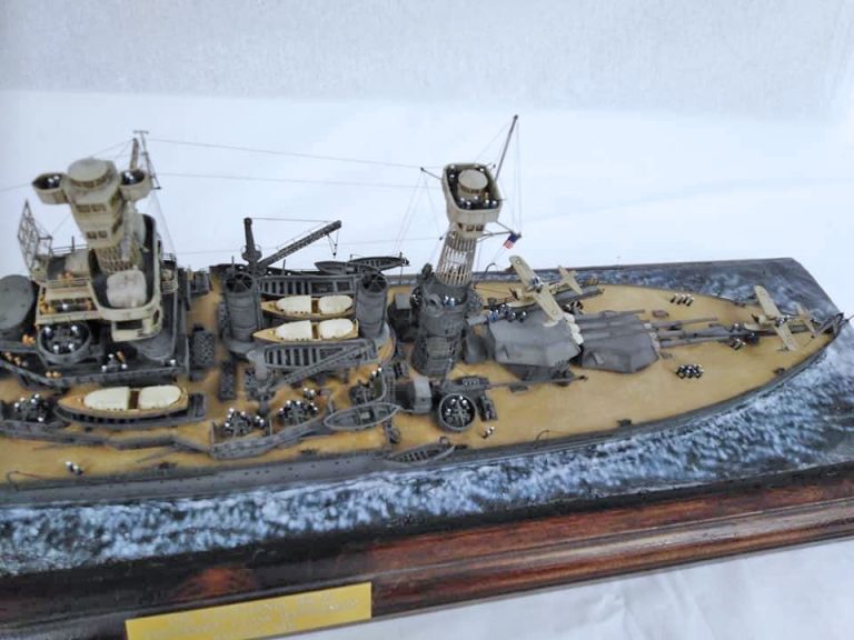 5 SG-Ma-USS California BB-44 Battleship By Ian Ruscoe - Scale Modelling Now