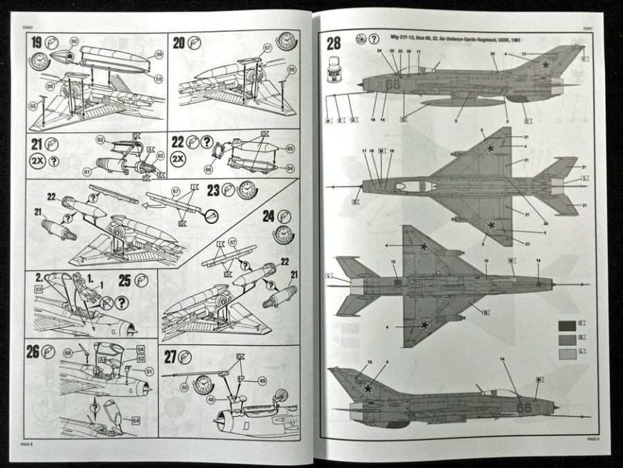 Revell Mig 21 F-13 Fishbed C 1:72 - Scale Modelling Now