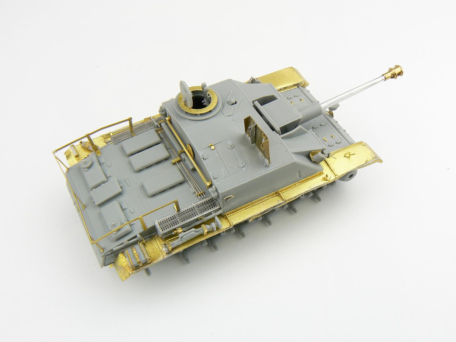 How to add brass etch to a model
