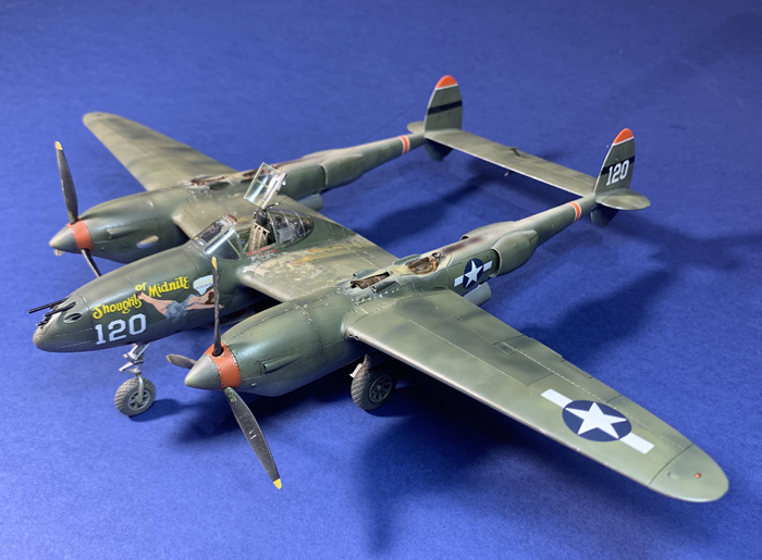 P-38 F Lightning Yahu Models A4887