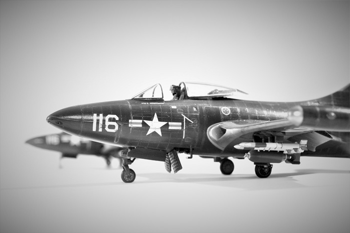 F9F Panther, The Grumman F9F Panther was the Navy's first s…