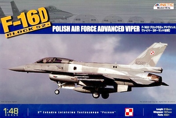 Kinetic F-16 Block 52, Poland 1:48