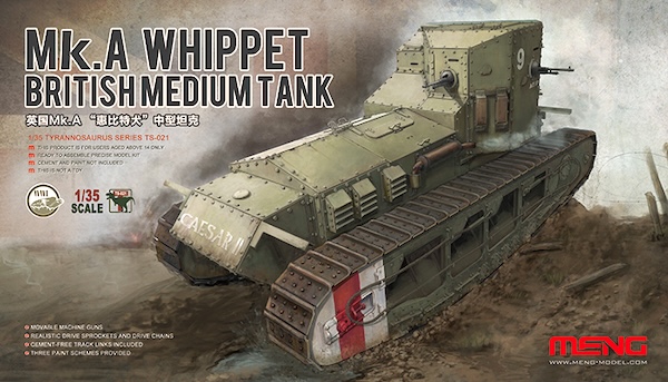 Meng Whippet British WW1 Tank 1:35