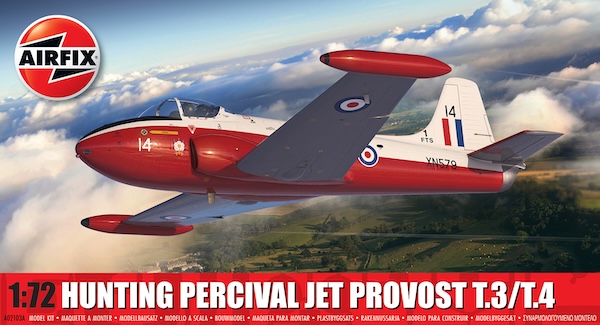 Airfix Hunting Percival Jet Provost T.3/T.4 1:72